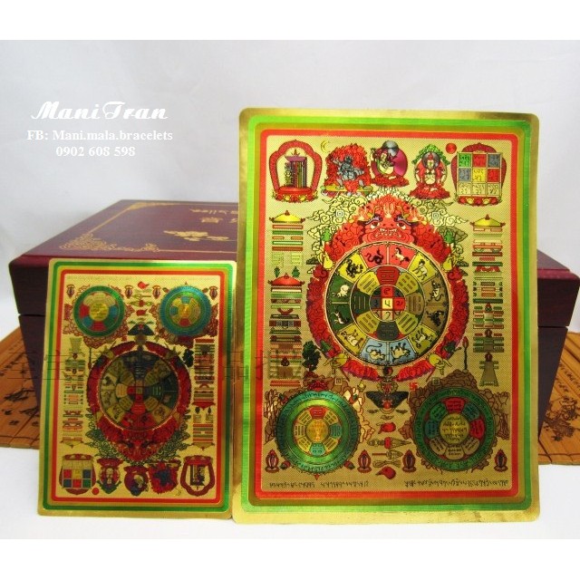 Văn thù Cửu Cung Bát Quái Phật dán cửa cầu an lành thuận lợi làm ăn | BigBuy360 - bigbuy360.vn