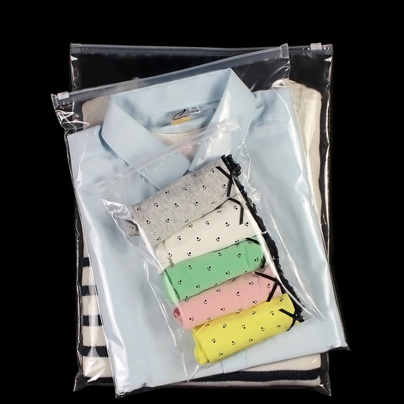 Túi Zip Nhựa Trong Suốt Dày Dặn Đựng Đồ Tiện Dụng