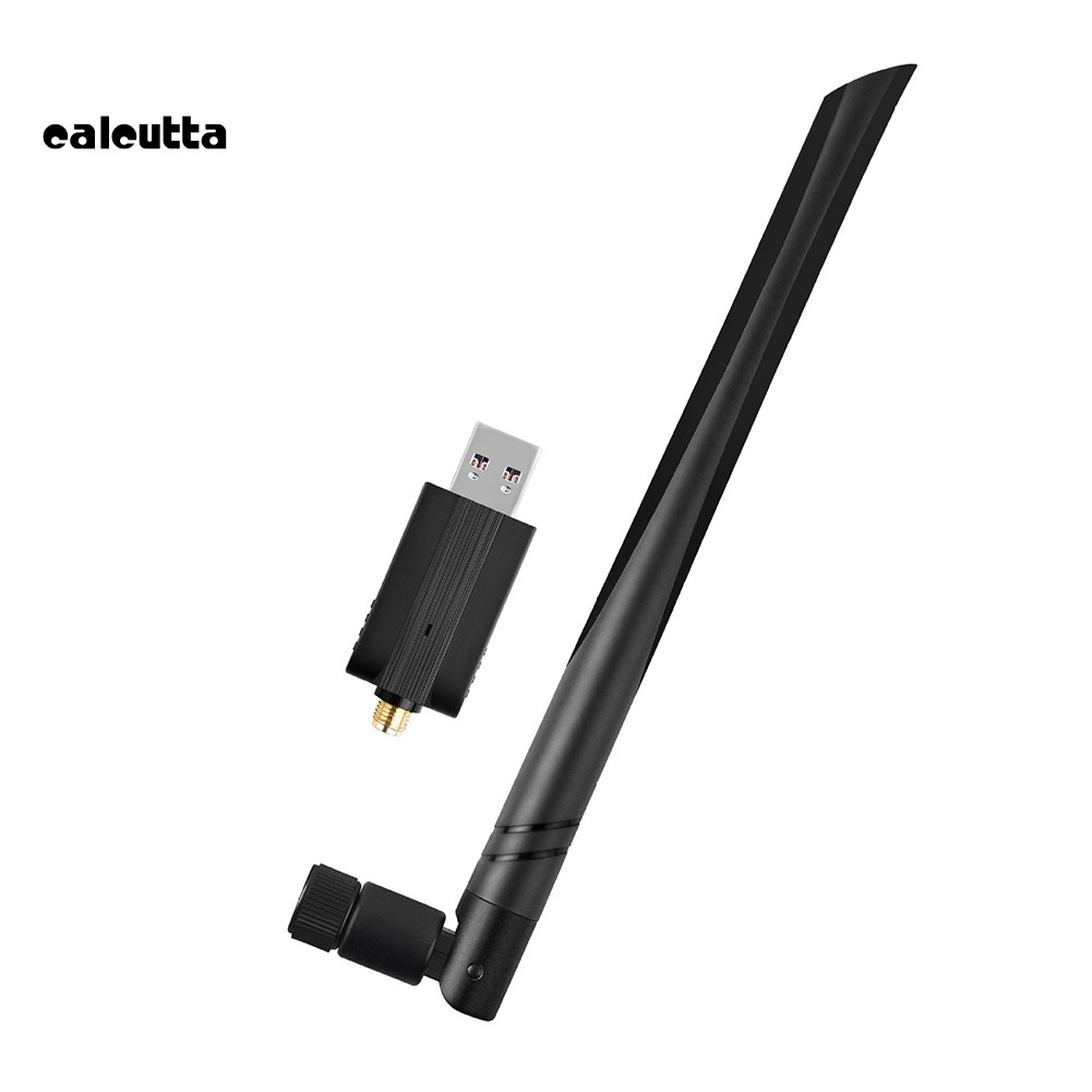 ✡YEL✡Portable 1200Mbps 2.4/5GHz Dual Band USB 3.0 Wireless Network Card WiFi Adapter