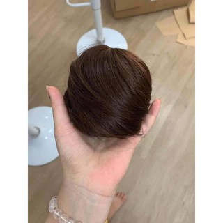 Tóc búi tròn phồng đều đẹp