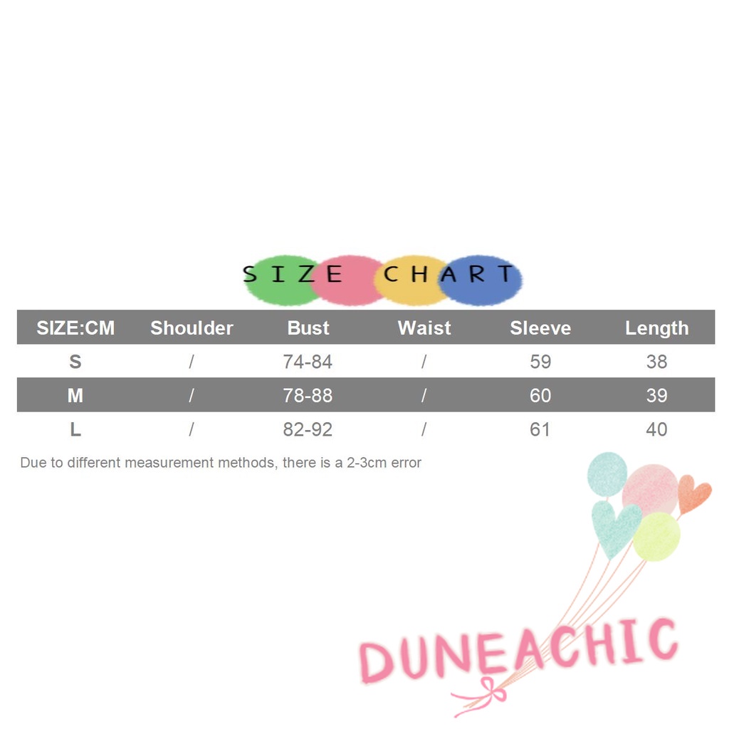 DUNEA Áo Cardigan Tay Dài Cổ Thủy Thủ Cài Nút Ngọt Ngào Cho Nữ