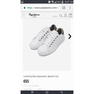 Giày sneakers pepe jeans brompton