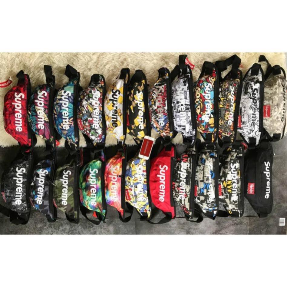 (Sale Giá Gốc) Túi bao tử đeo bụng, đeo chéo Supreme