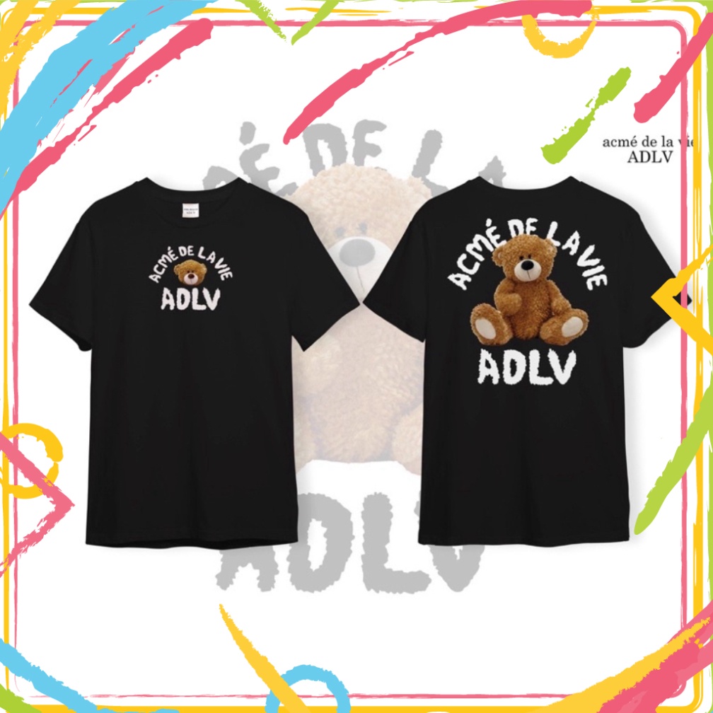 [Full tag+túi zip] Áo thun ADLV nam nữ in hình gấu bông Hot 2022 | BigBuy360 - bigbuy360.vn