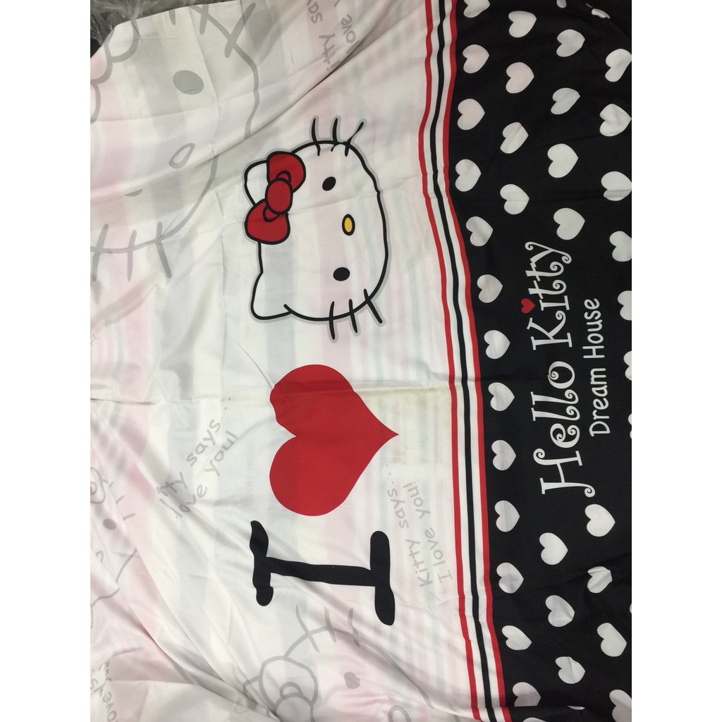 Set Chăn Ga Hello kitty