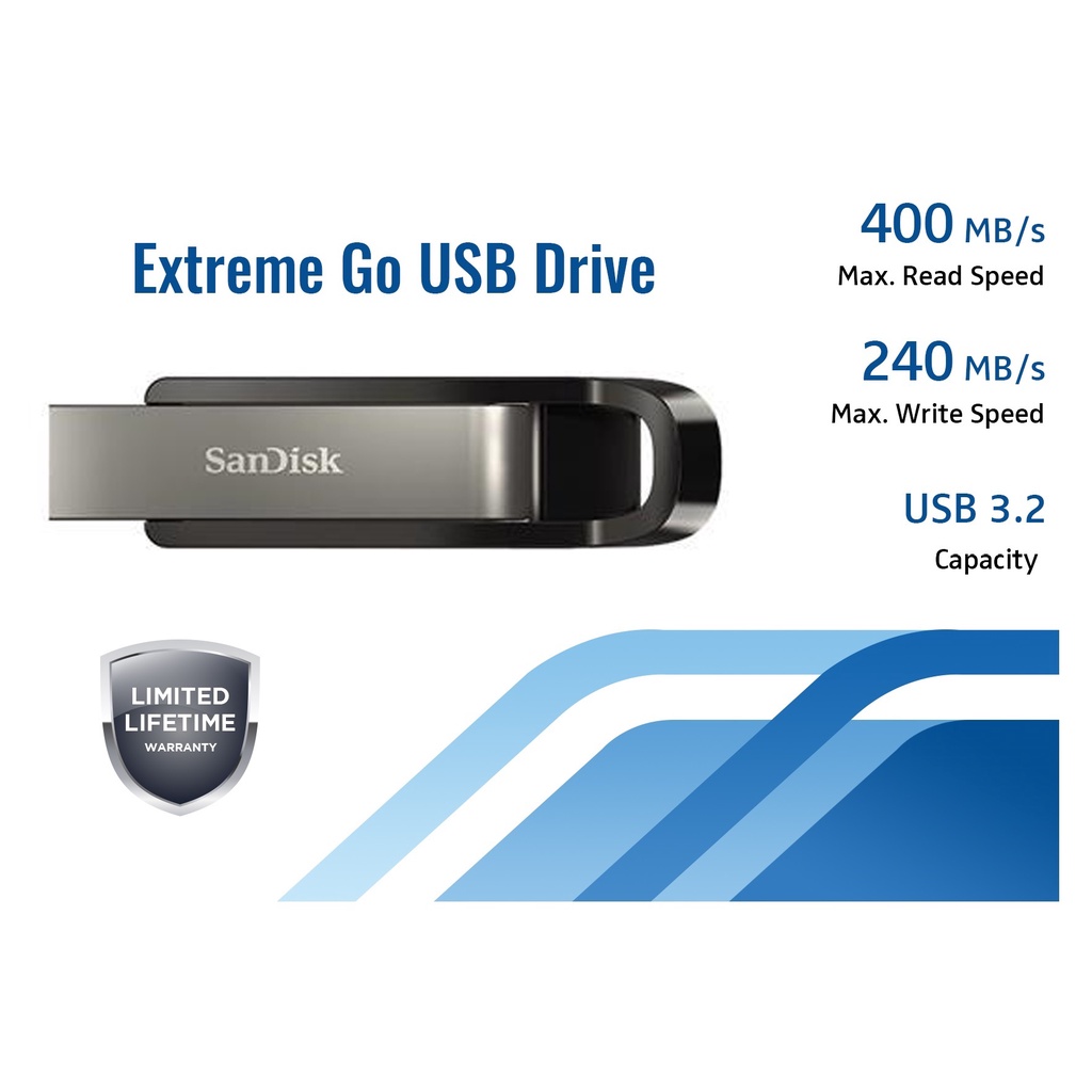 USB 128GB 3.2 Extreme Go CZ810 SanDisk SD-G46