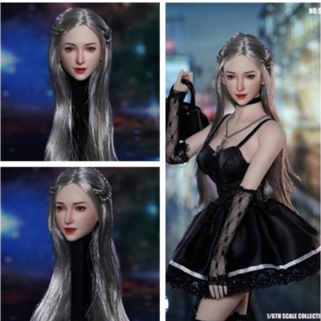 Mô Hình Đầu Nhân Vật Nữ Tỉ Lệ 1/6 SDH024 12"