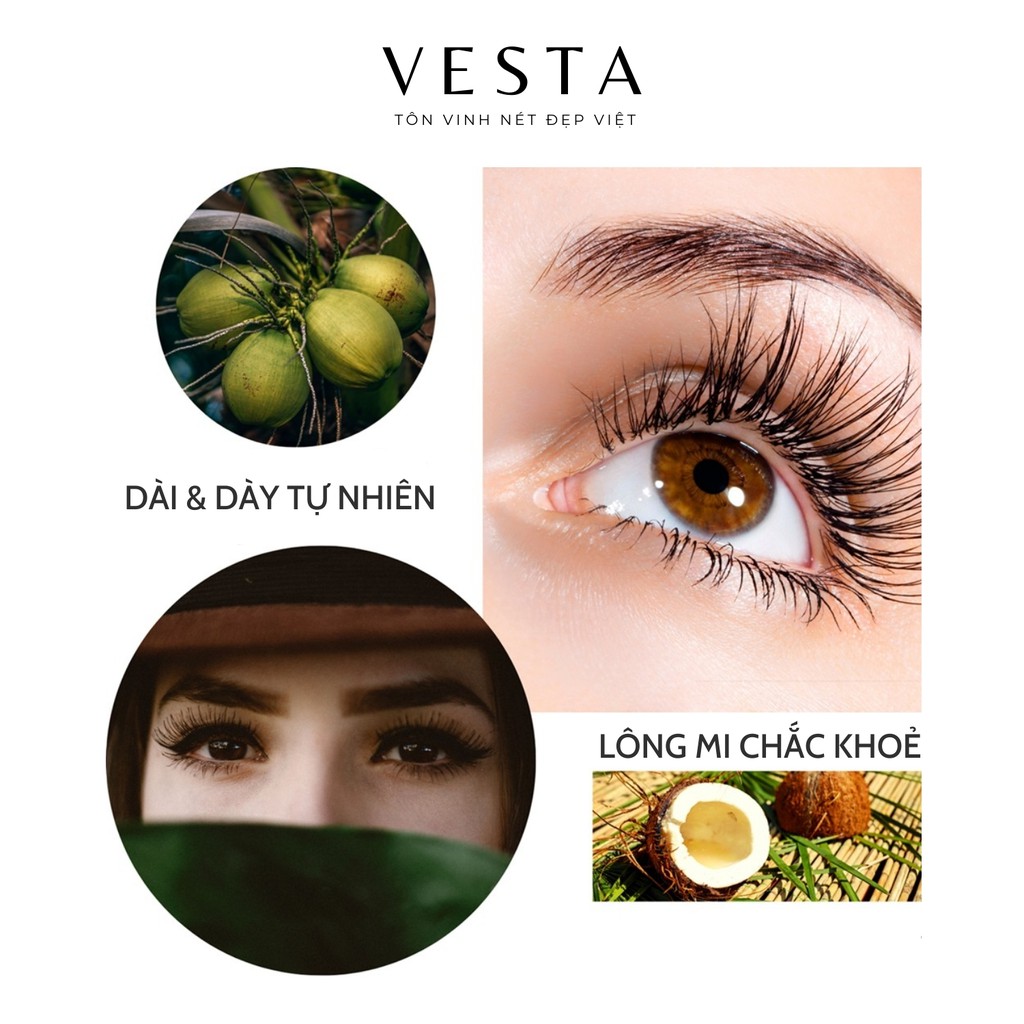 Mascara Dầu Dừa Dưỡng Mi Ép Lạnh Nguyên Chất