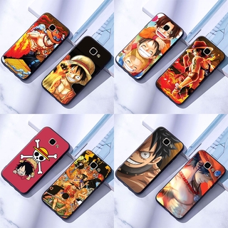 Ốp Điện Thoại Dẻo One Piece Luffy / Ace / Sabo Cho Samsung Galaxy A5 A7 2015 2016 2017