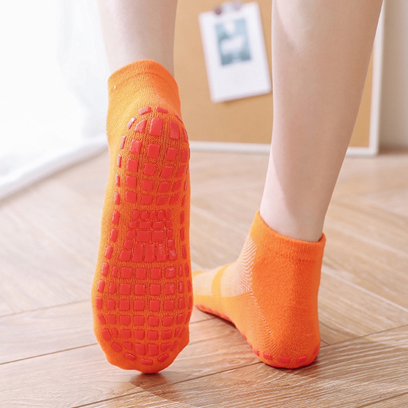 Vớ cotton mềm thoáng khí co giãn phong cách thể thao cho người lớn và trẻ em