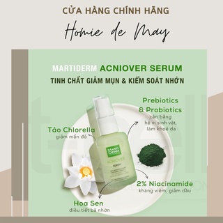 Tinh chất giảm mụn & kiểm soát nhờn - MartiDerm Acniover Serum