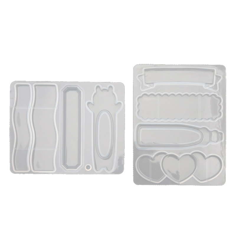 Khuôn Làm Kẹp Tóc Bằng Nhựa Resin Tiện Dụng