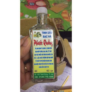 / Tinh dầu bạc hà phước quảng