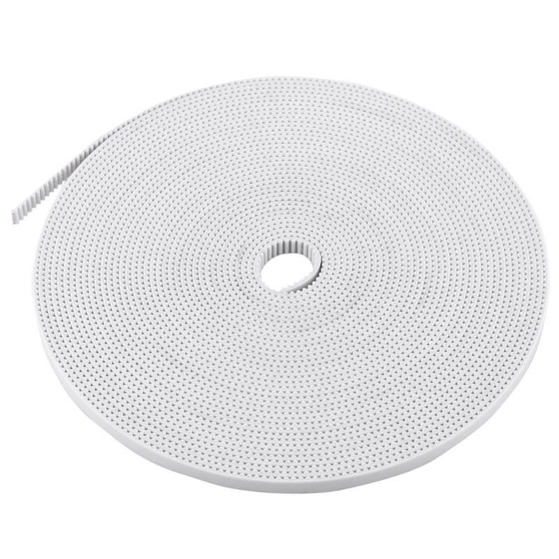 10M/lot 3D Printer Accessory parts 2GT-6MM PU with steel core GT2 Open Timing Belt Width 6mm for