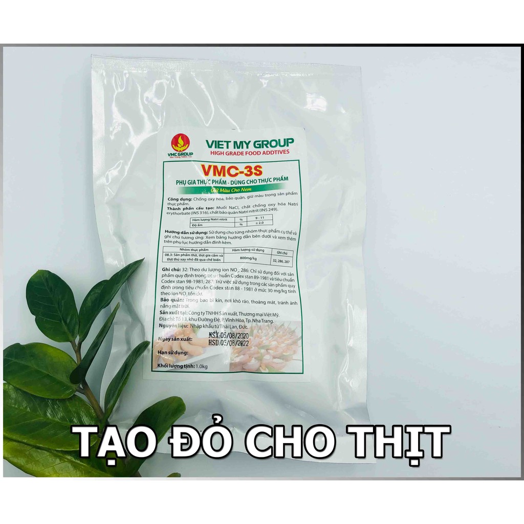 CHẤT TẠO MÀU ĐỎ CHO NEM CHUA, XÚC XÍCH - VMC 3S