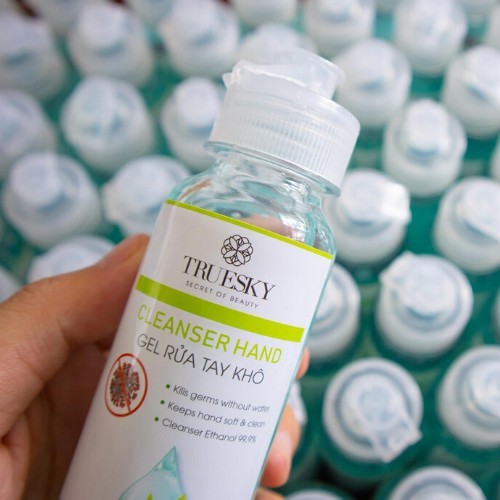 Nước rửa tay khô sát khuẩn Truesky 100ml gồm 3 hương (hương chanh sả & hương bạc hà & hương trà xanh) - Katta | BigBuy360 - bigbuy360.vn