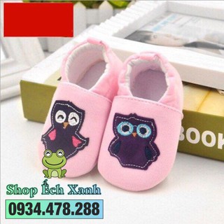 Giáy tập đi cổ chun cho bé từ 6-12m