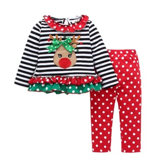 Set noel/christ mas cho bé gái