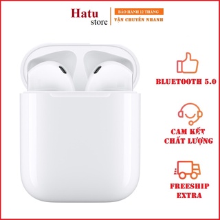 Tai Nghe Bluetooth Không Dây i12 Nhét Tai Phụ Kiện Tai Nghe Điện Thoại Âm Thanh Siêu Hay | i12.