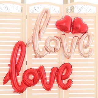 💞 bóng chữ LOVE trang trí phòng cưới, tiệc cưới
