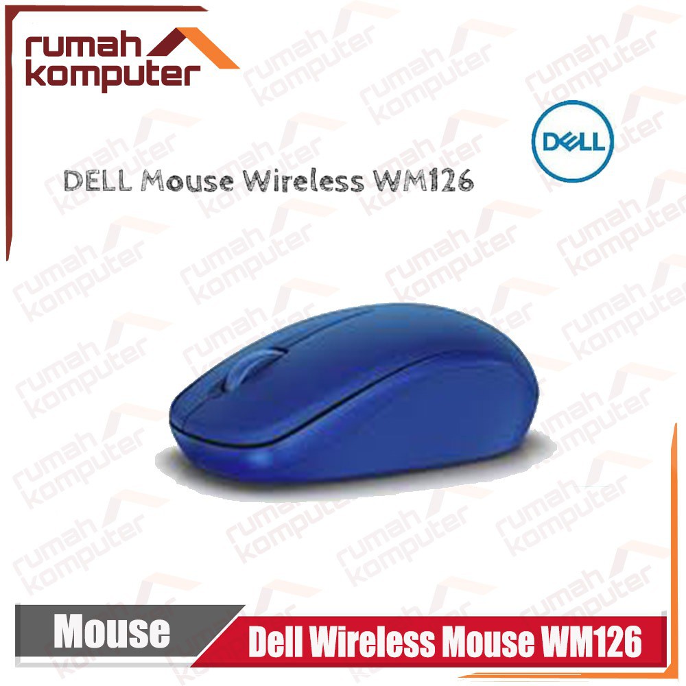 DELL Chuột Không Dây Dellles Wm126 1