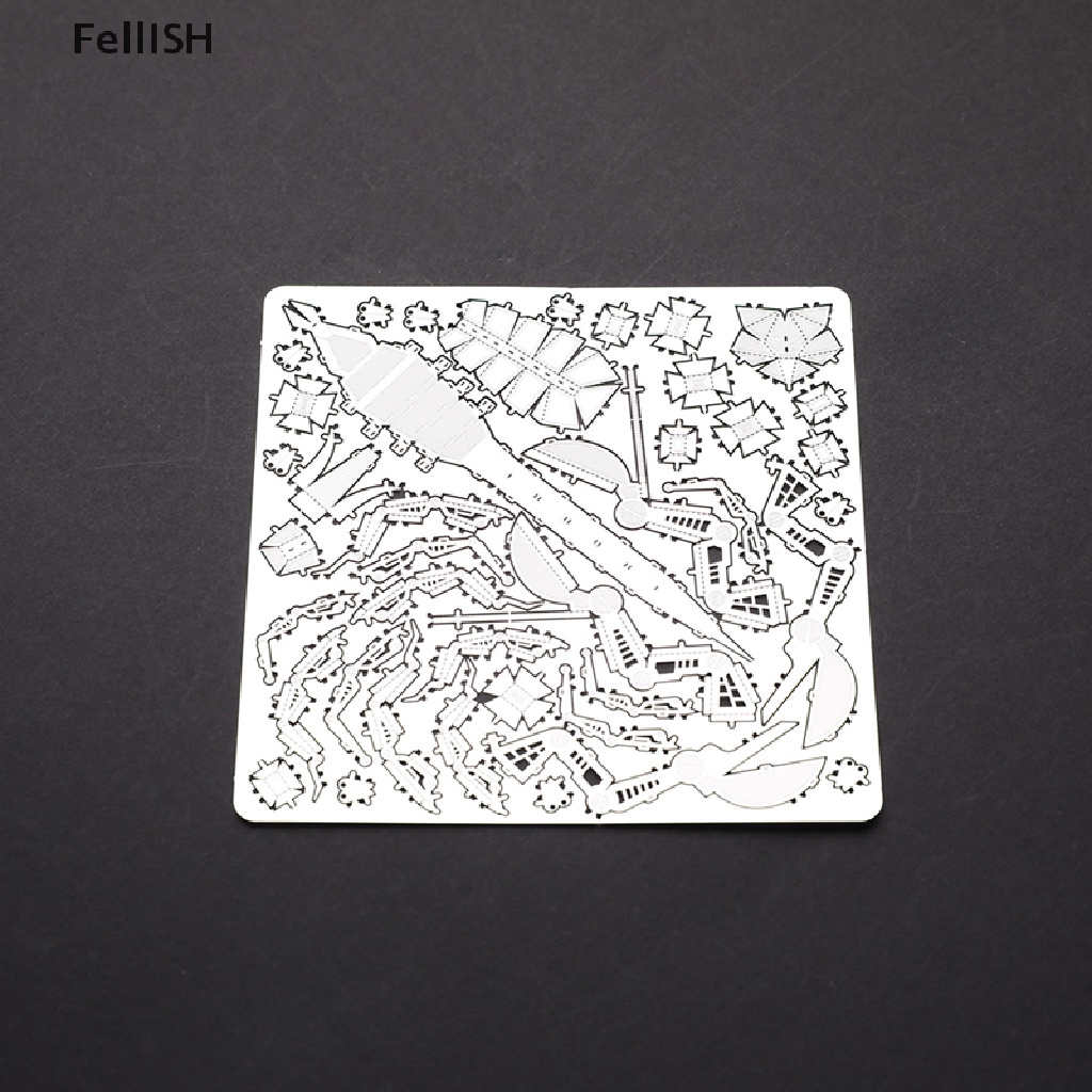 Đồ Chơi Lắp Ráp Hình Côn Trùng 3D Bằng Kim Loại Thủ Công DIY 439br