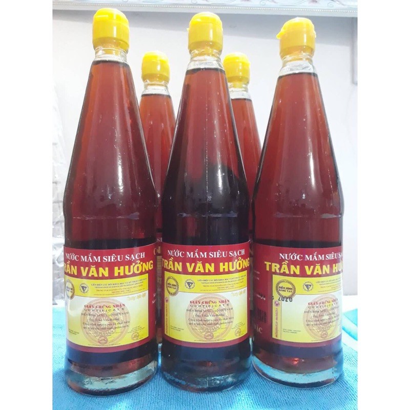 ( 🔥🔥🔥GIÁ RẺ VÔ ĐỊCH 🔥🔥🔥)Tách lẻ chai 250ml nước mắm cốt siêu sạch Trần Văn Hưởng