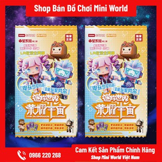 Thẻ Bài Mini World SS8 [Gửi 1 Gói Ngẫu Nhiên, 6 Thẻ Bài]