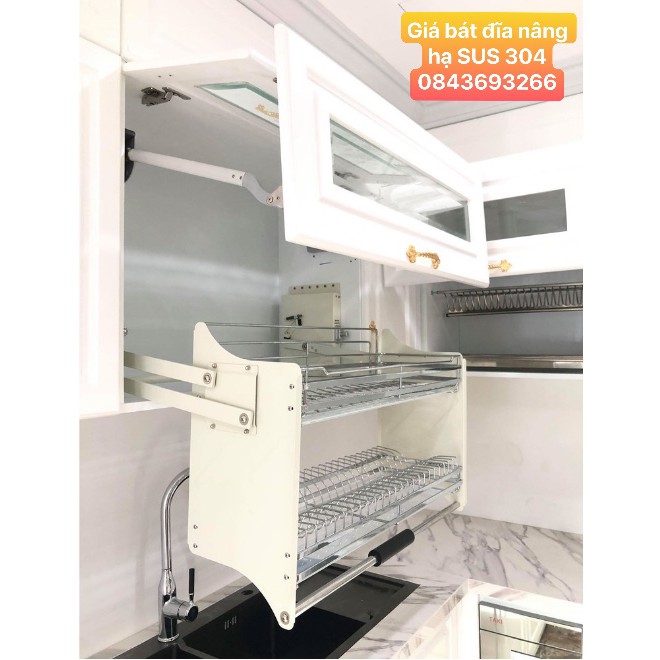 GIÁ BÁT ĐĨA NÂNG HẠ INOX THÔNG MINH - Hàng chính hãng bảo hành 2 năm | BigBuy360 - bigbuy360.vn