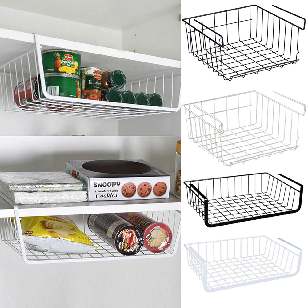 Giỏ khay đựng đồ có thể treo trong tủ lạnh nhà bếp tiện dụng