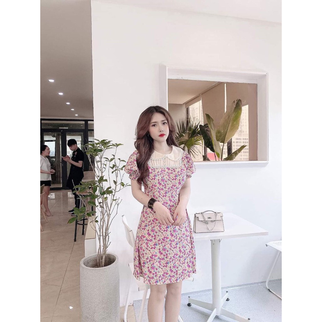 [Mã FAXANH55 giảm 10K đơn 50K] VÁY VOAN XƯỚC CỔ | BigBuy360 - bigbuy360.vn