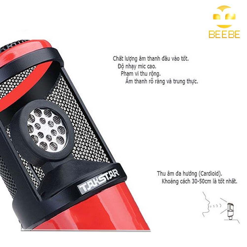 PC K320 - Micro Thu Âm Và Hát Karaoke Online | Takstar 🔱