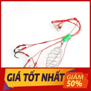 Hộp 2 Bộ Lưỡi Lăng Xê Lò Xo (Lancer) Câu Cá Mè, Cá Chép, Cá Rô Phi, Cá Chép