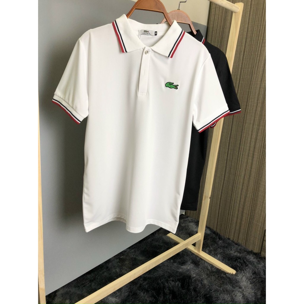 (𝑯𝒂̀𝒏𝒈 𝑪𝒂𝒐 𝑪𝒂̂́𝒑) Áo Thun, Áo Phông Polo Nam Phối Cổ Vải Cotton Thoáng Mát, Áo Ngắn Tay Có Cổ