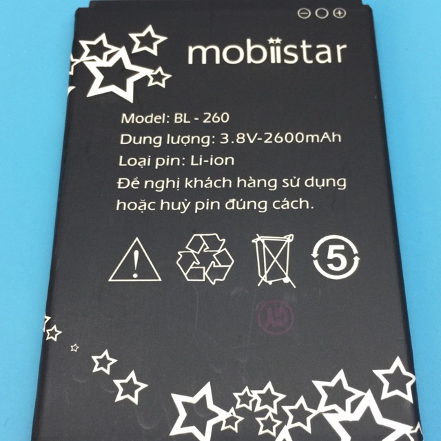 Pin Mobiistar Lai Zena zin