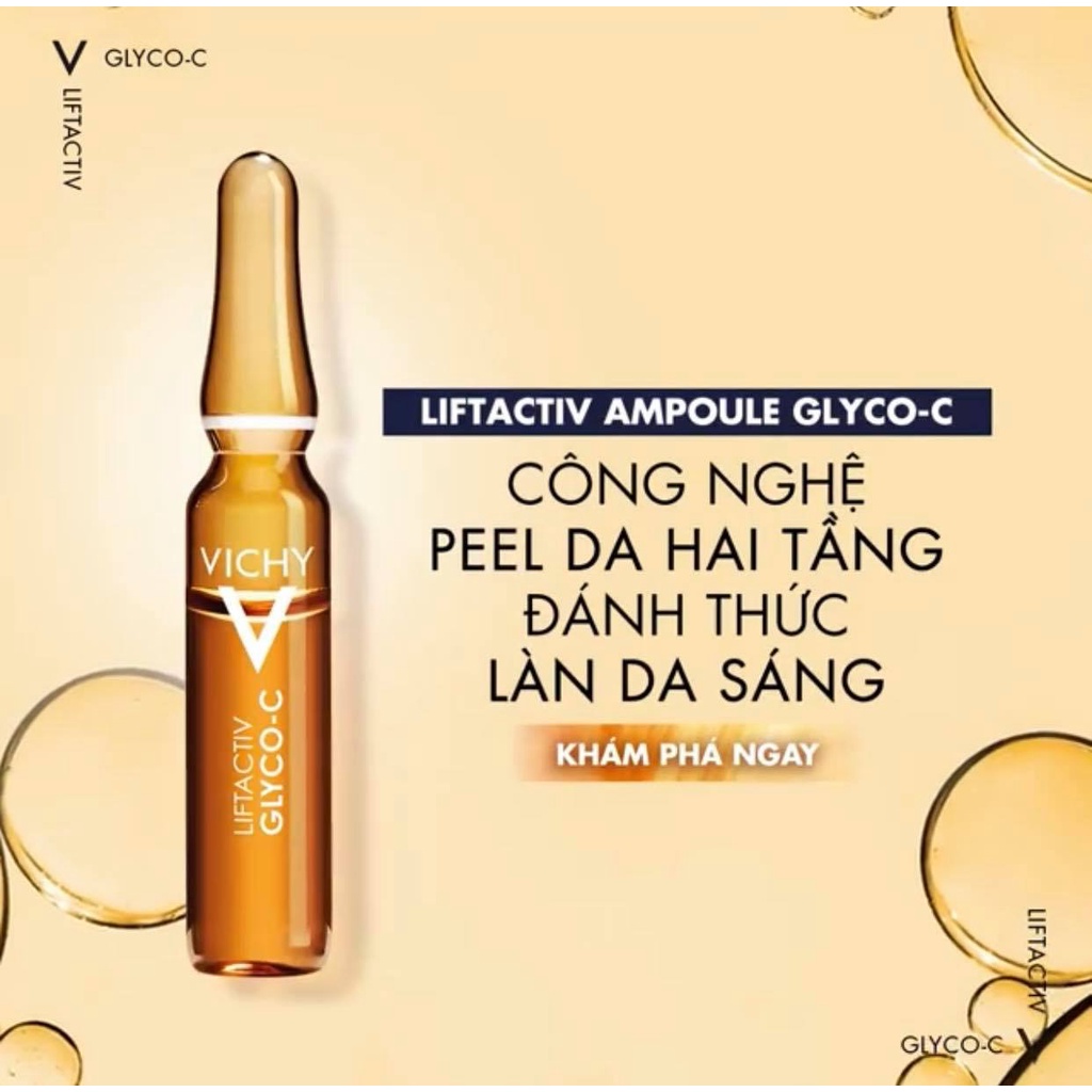 [Minisize 2ml] Vichy Dưỡng Chất Làm Sáng Da Ban Đêm Liftactiv Specialist Glyco-C 2ml