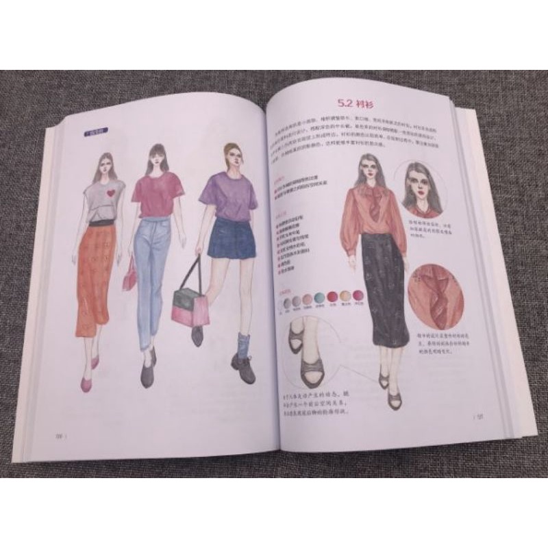 Tập Artbook luyện vẽ thiết kế thời trang