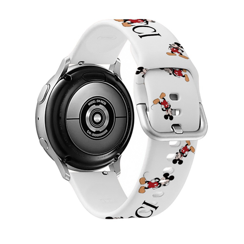 [Galaxy Watch Active 2] Dây đeo Silicon họa tiết hoạt hình Samsung Galay Watch Active 2