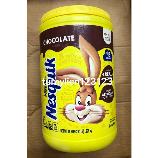 Date 11 / 2023 - Bột Cacao Pha sữa Nestle Nesquik