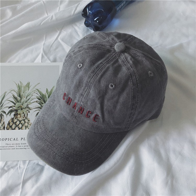 Mũ lưỡi trai denim bốn mùa phiên bản Hàn Quốc cổ điển dễ phối đồ cho nữ