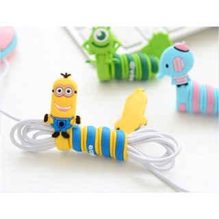 Dây quấn cáp sạc, tai nghe hình thú dễ thương