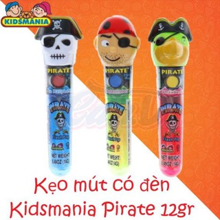 Kẹo mút có đèn Kidsmania Pirate