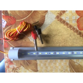 3 típ led, led thanh, bóng led, led dây 12v có máng, hộp loại to (100cm x 2cm) siêu sáng