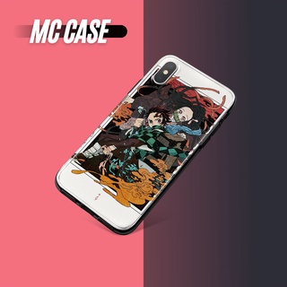 Ốp Lưng Demon Slayer Tanjiro Nezuko cho Iphone 6 7 8 Plus 11 12 Pro Max X Xr TDSPOD00007