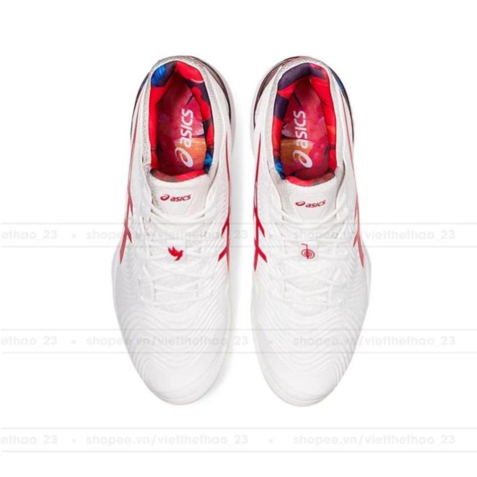 Giày tennis asics chính hãng novak court ff 2 trắng olympic tokyo . z 🛍️ .. 🛁