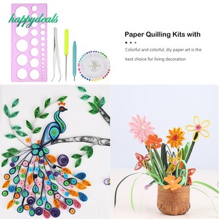 Bộ dụng cụ làm tranh , cuộn Quilling