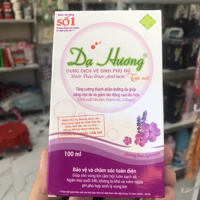 Dạ Hương Tím – Dung dịch vệ sinh phụ nữ 1 chai 100-120ml