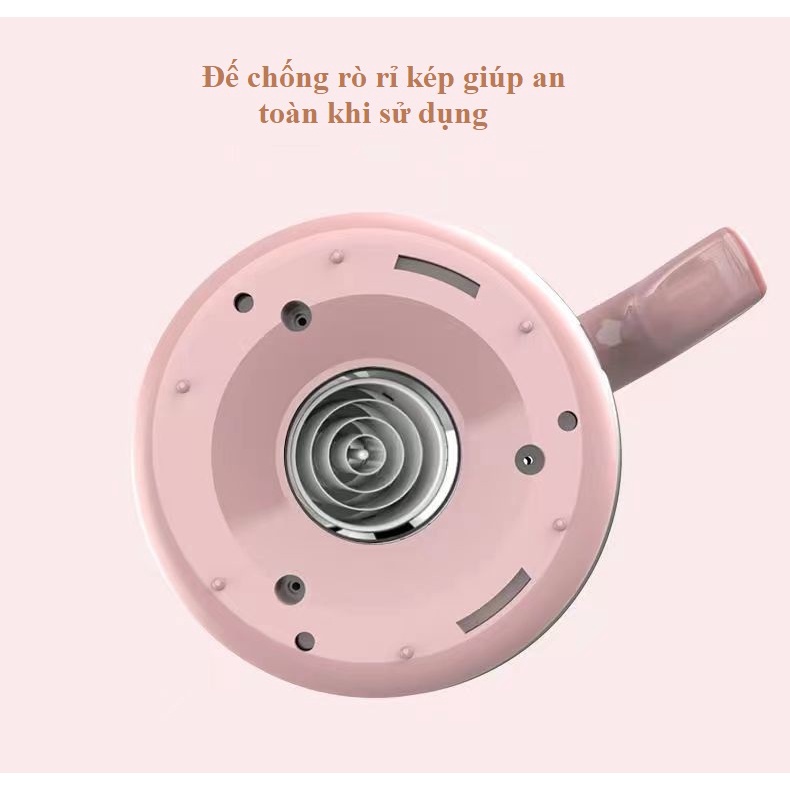 Bình đun nước pha sữa cho bé,máy đun nước đa năng khử Clo,máy hâm sữa, giữ ấm điều chỉnh nhiệt độ theo nhu cầu 1300ml