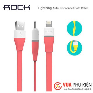 Cáp lighting tự ngắt cho iPhone iPad chính hãng Rock