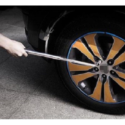 Bộ tay công và 4 đầu lục giác thay lốp ô tô, sửa xe máy… - HV Store 439